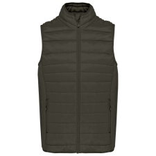 KARIBAN Férfi mellény ultrakönnyű, Kariban KA6113, Dark Khaki-L férfi mellény