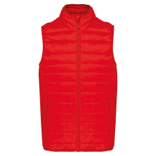 KARIBAN Férfi mellény ultrakönnyű, Kariban KA6113, Red-3XL férfi mellény