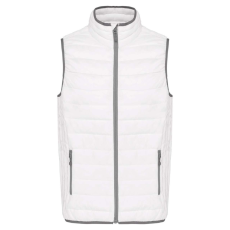 KARIBAN Férfi mellény ultrakönnyű, Kariban KA6113, White-3XL