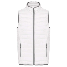 KARIBAN Férfi mellény ultrakönnyű, Kariban KA6113, White-M férfi mellény