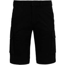 KARIBAN Férfi oldalzsebes bermuda, Kariban KA754, Black-40 férfi rövidnadrág