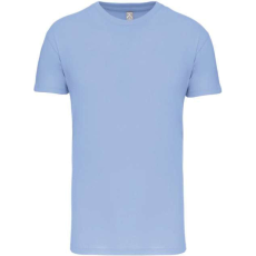 KARIBAN Férfi organikus rövid ujjú póló, Kariban KA3025IC, Sky Blue-XL