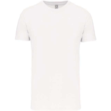 KARIBAN Férfi organikus rövid ujjú póló, Kariban KA3025IC, White-XL férfi póló