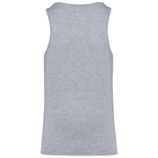 KARIBAN Férfi organikus ujjatlan póló, Kariban KA3023IC, Oxford Grey-3XL