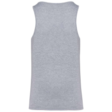 KARIBAN Férfi organikus ujjatlan póló, Kariban KA3023IC, Oxford Grey-XL férfi póló