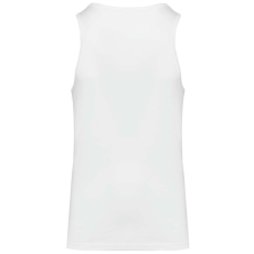 KARIBAN Férfi organikus ujjatlan póló, Kariban KA3023IC, White-XL