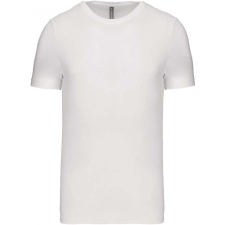 KARIBAN Férfi póló Kariban KA356 Rövid Ujjú Környakú póló -2XL, White férfi póló