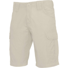 KARIBAN Férfi többzsebes rövidnadrág, Kariban KA766, Beige-42 férfi rövidnadrág