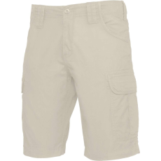 KARIBAN Férfi többzsebes rövidnadrág, Kariban KA766, Beige-48