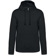 KARIBAN Férfi vastag kapucnis pulóver, Kariban KA489, Black-XS