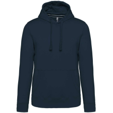 KARIBAN Férfi vastag kapucnis pulóver, Kariban KA489, Navy-4XL