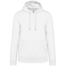 KARIBAN Férfi vastag kapucnis pulóver, Kariban KA489, White-2XL