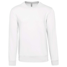 KARIBAN Férfi vastag környakas pulóver, Kariban KA488, White-XL