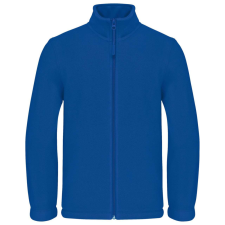 KARIBAN Gyermek cipzáras mikropolár pulóver, Kariban KA920, Royal Blue-12/14 gyerek pulóver, kardigán