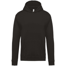 KARIBAN Gyermek kapucnis pulóver, Kariban KA477, Black-12/14