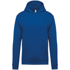 KARIBAN Gyermek kapucnis pulóver, Kariban KA477, Light Royal Blue-10/12 gyerek pulóver, kardigán
