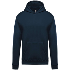 KARIBAN Gyermek kapucnis pulóver, Kariban KA477, Navy-12/14