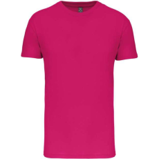 KARIBAN Gyermek kereknyakú organikus pamut póló, Kariban KA3027IC, Fuchsia-4/6