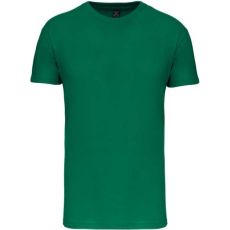 KARIBAN Gyermek kereknyakú organikus pamut póló, Kariban KA3027IC, Kelly Green-12/14