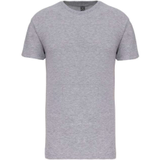 KARIBAN Gyermek kereknyakú organikus póló, Kariban KA3027IC, Oxford Grey-10/12