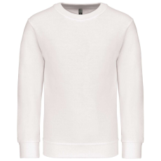 KARIBAN Gyermek környakas pulóver, Kariban KA475, White-6/8