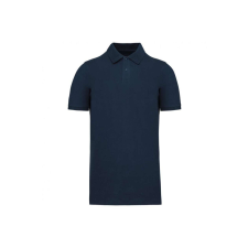 KARIBAN KA2025 MEN&- 039;S ORGANIC 180 PIQUÉ POLO SHIRT S férfi póló