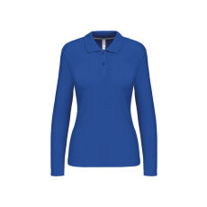 KARIBAN KA244 LADIES' LONG-SLEEVED POLO SHIRT S