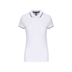 KARIBAN KA252 LADIES' SHORT-SLEEVED PIQUÉ KNIT POLO SHIRT L