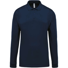 KARIBAN KA256 MEN'S LONG-SLEEVED PIQUÉ POLO SHIRT 4XL