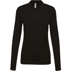 KARIBAN KA257 LADIES’ LONG-SLEEVED PIQUÉ POLO SHIRT 2XL
