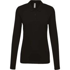 KARIBAN KA257 LADIES’ LONG-SLEEVED PIQUÉ POLO SHIRT S munkaruha