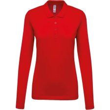 KARIBAN KA257 LADIES’ LONG-SLEEVED PIQUÉ POLO SHIRT XL munkaruha