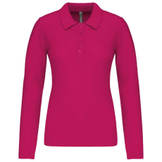 KARIBAN KA257 LADIES’ LONG-SLEEVED PIQUÉ POLO SHIRT XS