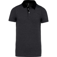 KARIBAN KA260 MEN'S TWO-TONE JERSEY POLO SHIRT 3XL