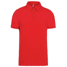 KARIBAN KA262 MEN&#039;S SHORT SLEEVED JERSEY POLO SHIRT L munkaruha