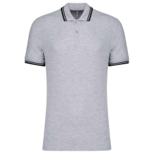 KARIBAN KA272 MEN'S SHORT-SLEEVED POLOSHIRT WITH CONTRASTING PIPING 3XL munkaruha