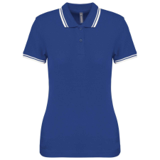 KARIBAN KA273 LADIE'S SHORT-SLEEVED POLOSHIRT WITH CONTRASTING PIPING XS munkaruha