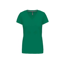 KARIBAN KA381 NŐI RÖVID UJJÚ V-NYAKÚ PÓLÓ 3XL munkaruha