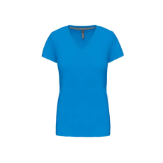 KARIBAN KA381 NŐI RÖVID UJJÚ V-NYAKÚ PÓLÓ L