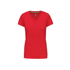 KARIBAN KA381 NŐI RÖVID UJJÚ V-NYAKÚ PÓLÓ M munkaruha