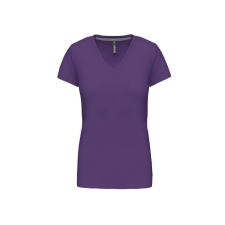 KARIBAN KA381 NŐI RÖVID UJJÚ V-NYAKÚ PÓLÓ S munkaruha