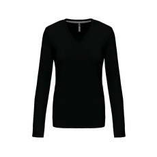 KARIBAN KA382 NŐI HOSSZÚ UJJÚ V-NYAKÚ PÓLÓ M