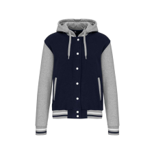 KARIBAN KA4003 UNISEX TEDDY JACKET WITH HOOD 2XL férfi pulóver, kardigán