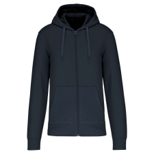 KARIBAN KA4030 MEN&#039;S ECO-FRIENDLY HOODED SWEATSHIRT WITH ZIP FASTENING L munkaruha