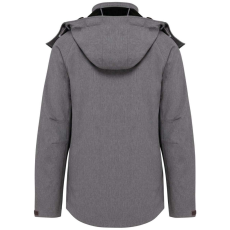 KARIBAN KA414 LADIES&- 039; DETACHABLE HOODED SOFTSHELL JACKET 3XL