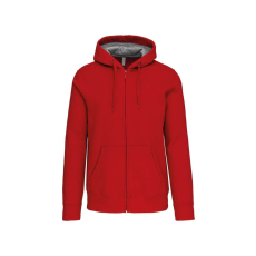 KARIBAN KA444 FULL ZIP HOODED SWEATSHIRT XS
