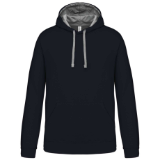 KARIBAN KA446 MEN'S CONTRAST HOODED SWEATSHIRT 2XL