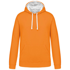 KARIBAN KA446 MEN'S CONTRAST HOODED SWEATSHIRT 2XL
