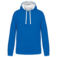 KARIBAN KA446 MEN&#039;S CONTRAST HOODED SWEATSHIRT 3XL munkaruha