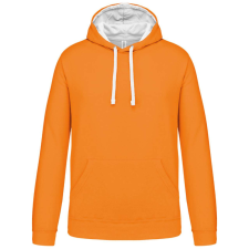KARIBAN KA446 MEN'S CONTRAST HOODED SWEATSHIRT L munkaruha